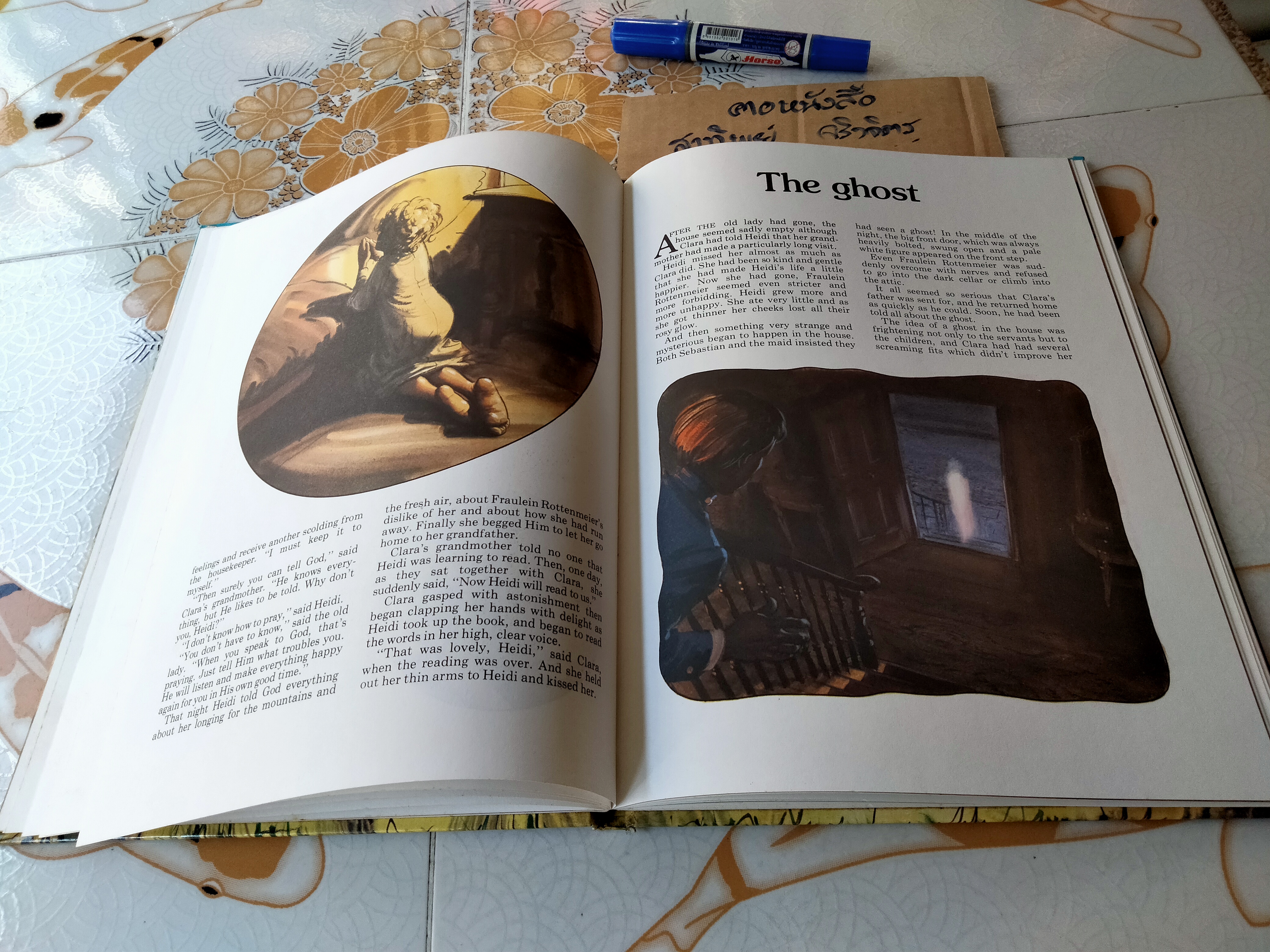 Heidi - Johanna Spyri Award Adventure Classics (มือสองปกแข็ง) ภาพประกอบโดย JOHN WORSLEY **สินค้าหมด**