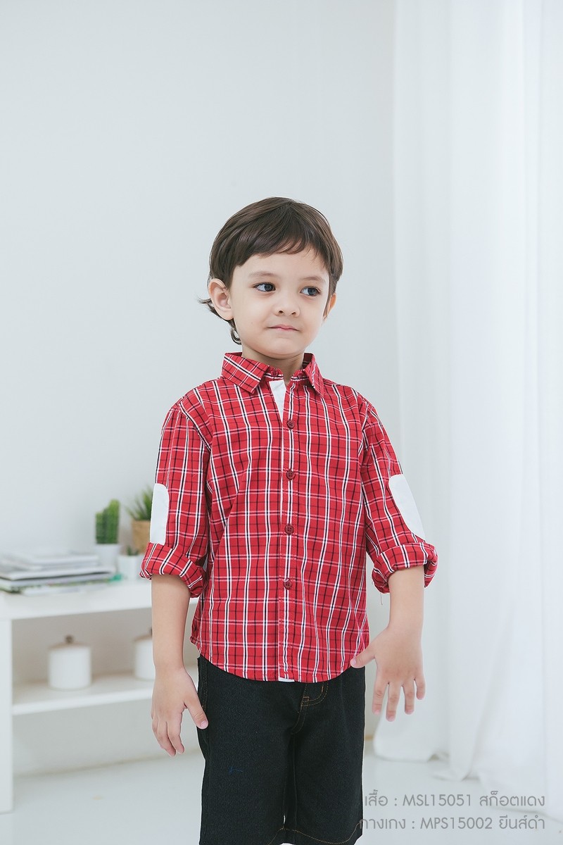 กางเกงยีนส์ดำ สำหรับเด็ก