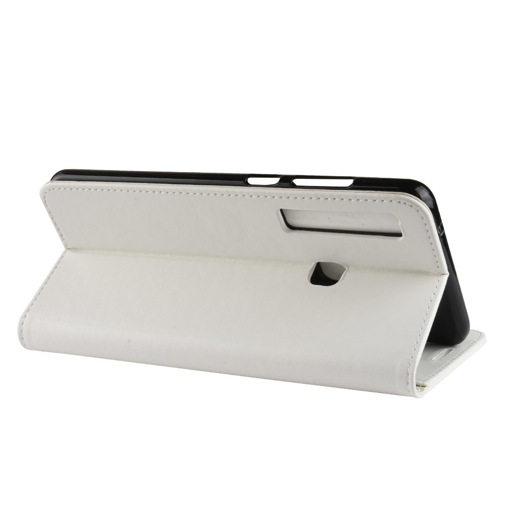 Case Samsung Galaxy A9 (2018) #เคสฝาพับหนัง PU ผิวหนังม้าสไตล์กระเป๋าสตางค์สีสันสวยงามทันสมัย