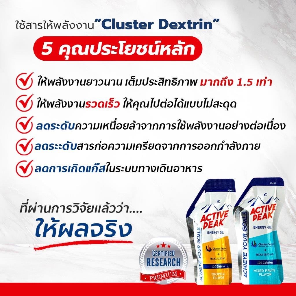 เจลให้พลังงาน ACTIVE PEAK Energy Gel 40ML (Z04)