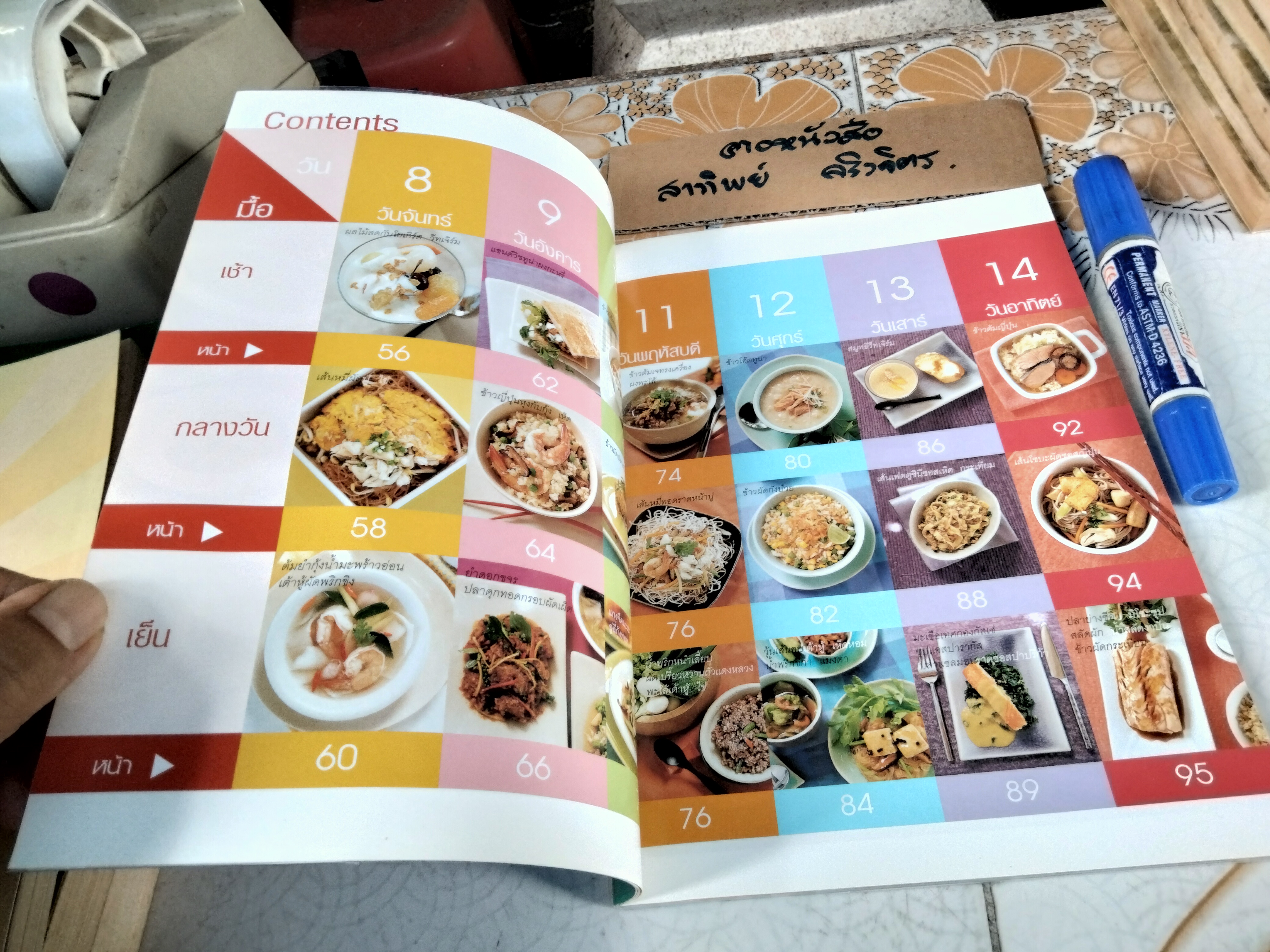 อาหารสุขภาพ 3 มื้อ - ครัวบ้านและสวน