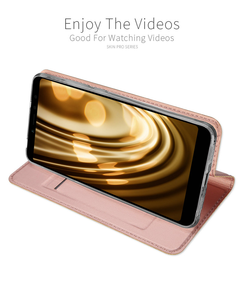 เคส Xiaomi Mi 8 (6.21-inch) #เคสฝาพับ DUX DUCIS Skin Pro Series คุณภาพดีราคาเบาๆสบายกระเป๋า