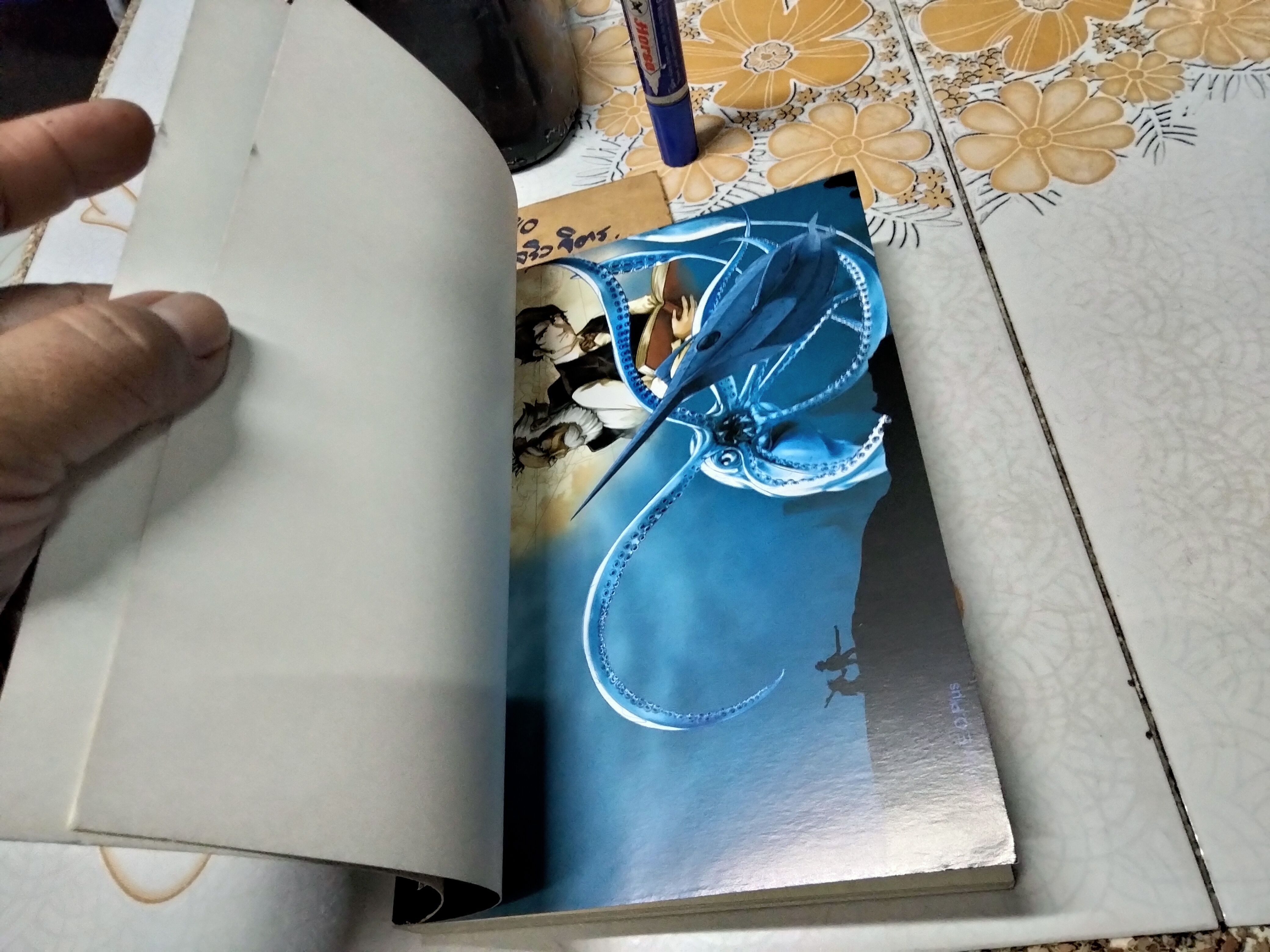 ผจญภัยใต้ทะเล 20,000 ลีกส์ (20,000 Leagues Under The Sea) ฉบับการ์ตูน , สนพ. E.Q. Plus พ.ศ.2548