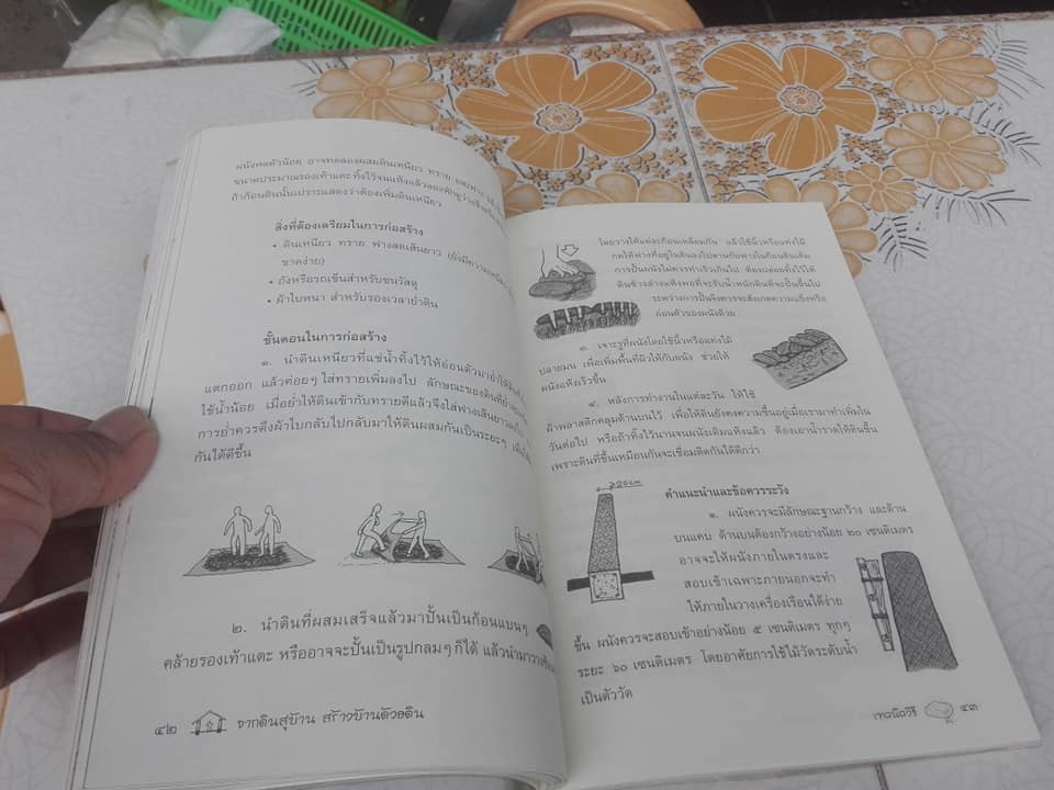 สร้างบ้าน ด้วยดิน จากดินสู่บ้าน โดย ธนา อุทัยภัตรากูร และทีมงานบ้านดิน อาศรมวงศ์สนิท **สินค้าหมด**