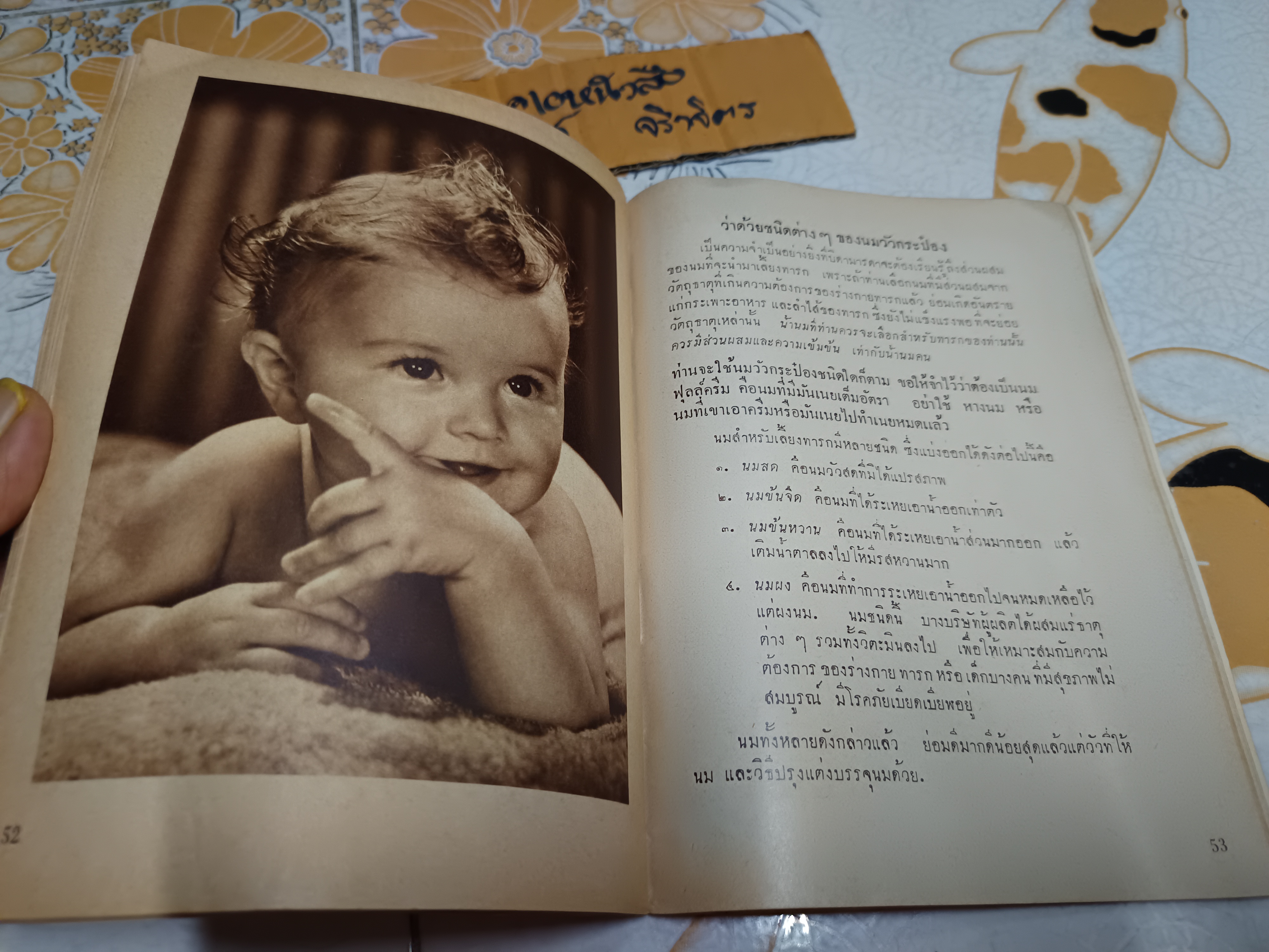 ครรภรักษาและทารกานุเคราะห์ / อภินันทนาการจาก บริษัท ดีทแฮล์มส์ จำกัด แผนกนมตราหมี ** ไม่ระบุปีที่พิมพ์