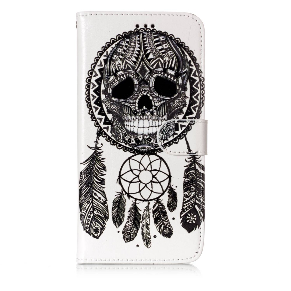 เคส Samsung Galaxy S9+ G965 #เคสฝาพับพิมพ์ลาย Rubberized Patterned PU Leather