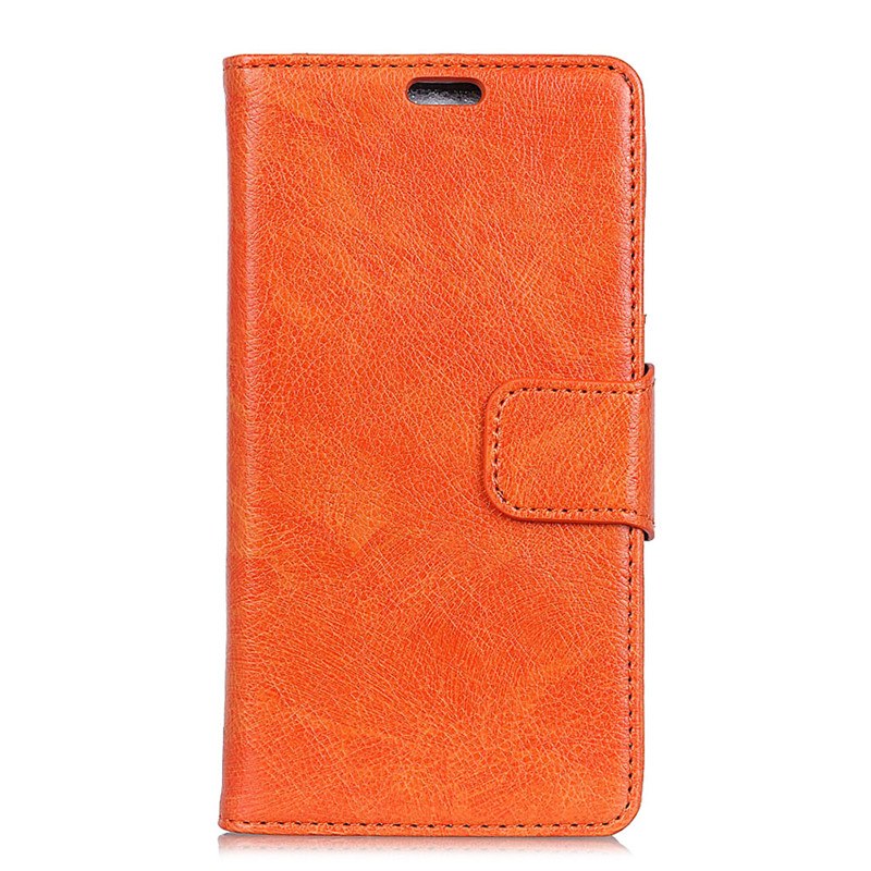 เคส Nokia 8.1 / X7 #เคสฝาพับหนังแยกคุณภาพดีราคาถูก Textured Split Leather