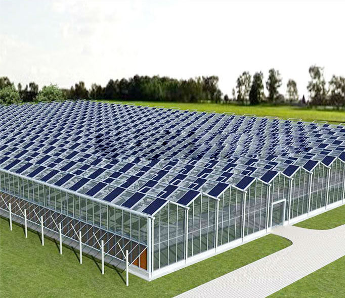 Greenhouse Solar panel rooftop