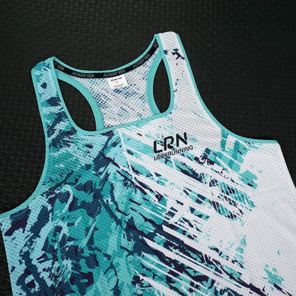 เสื้อวิ่งแขนสั้น แขนกุด เสื้อกล้าม (ชญ) ผ้า AirFlow ของแท้ มีรูระบายอากาศทั้งตัว น้ำหนักเบา ใส่สบายและไม่อมเหงื่อ (S15)