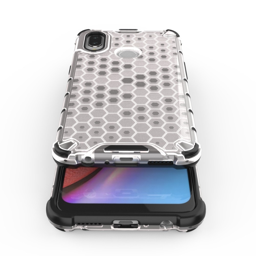Case Samsung Galaxy A20s #เคสฝาหลังกันกระแทก Honeycomb Shock Absorber TPU + PC + Silicone Hybrid