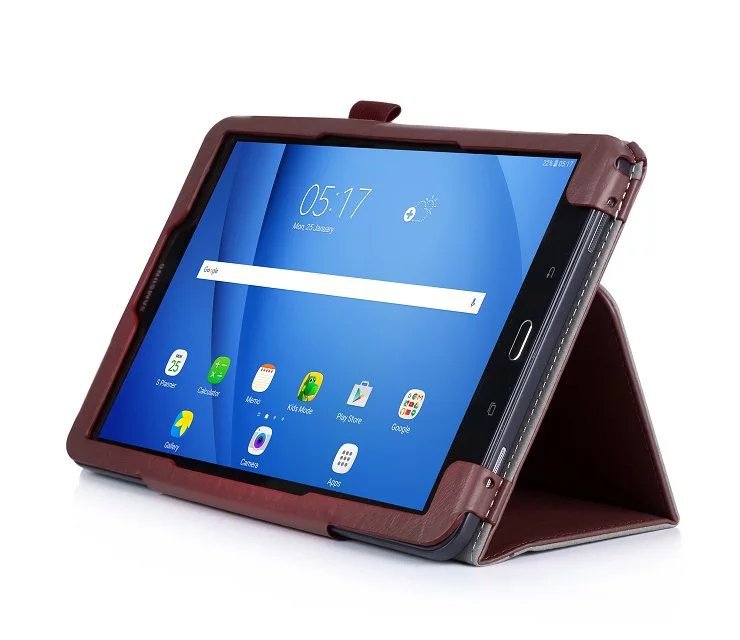 Case Samsung Galaxy Tab A 10.1 2016 #เคสฝาพับหนัง PU คุณภาพดีมีที่สวมนิ้ว ราคาเบาๆสบายกระเป๋า