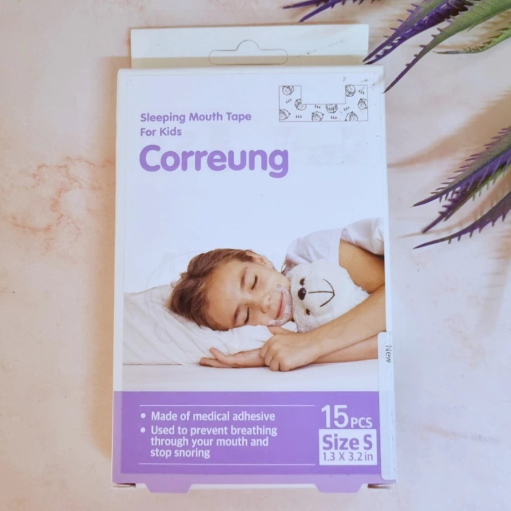 (Pre Order) Housweet® Correung Sleeping Mouth Tape Prevent Breathing Through Mouth & Stop Snoring 15 Pcs. แผ่นเทปแปะปาก ลดกรน