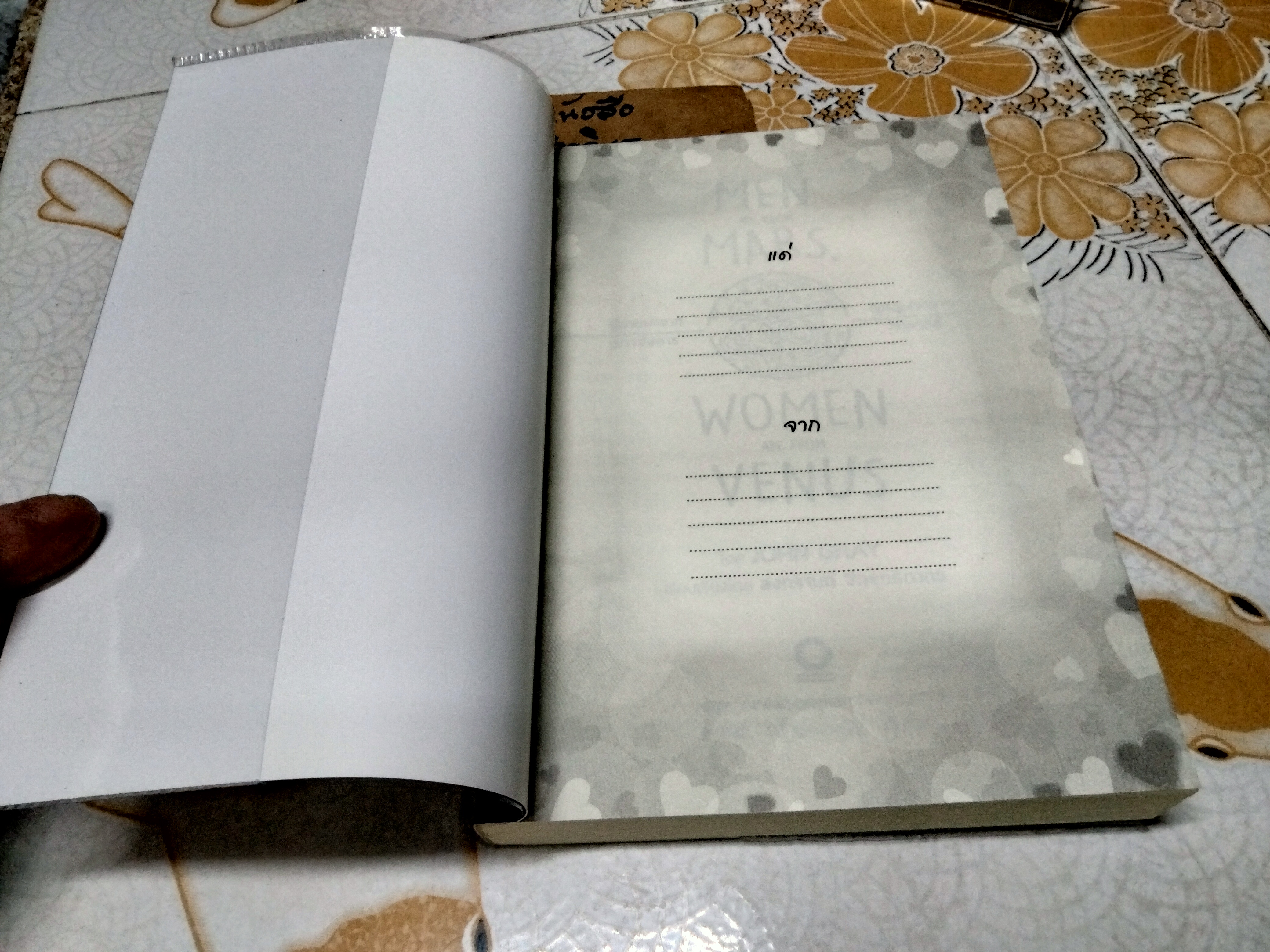 ผู้ชายมาจากดาวอังคาร ผู้หญิงมาจากดาวศุกร์ MEN ARE FROM MARS. WOMAN ARE FROM VENUS **สินค้าหมด**