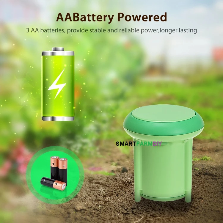 Soil sensor เซนเซอร์วัดความชื้นและอุณหภูมิดิน ระบบอัตโนมัติในสวน