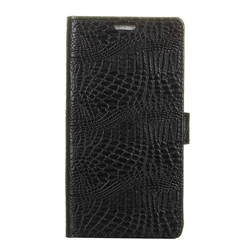 Case Huawei Y9 (2018) #เคสฝาพับสไตล์กระเป๋าสตางค์หนัง PU ลายหนังจระเข้