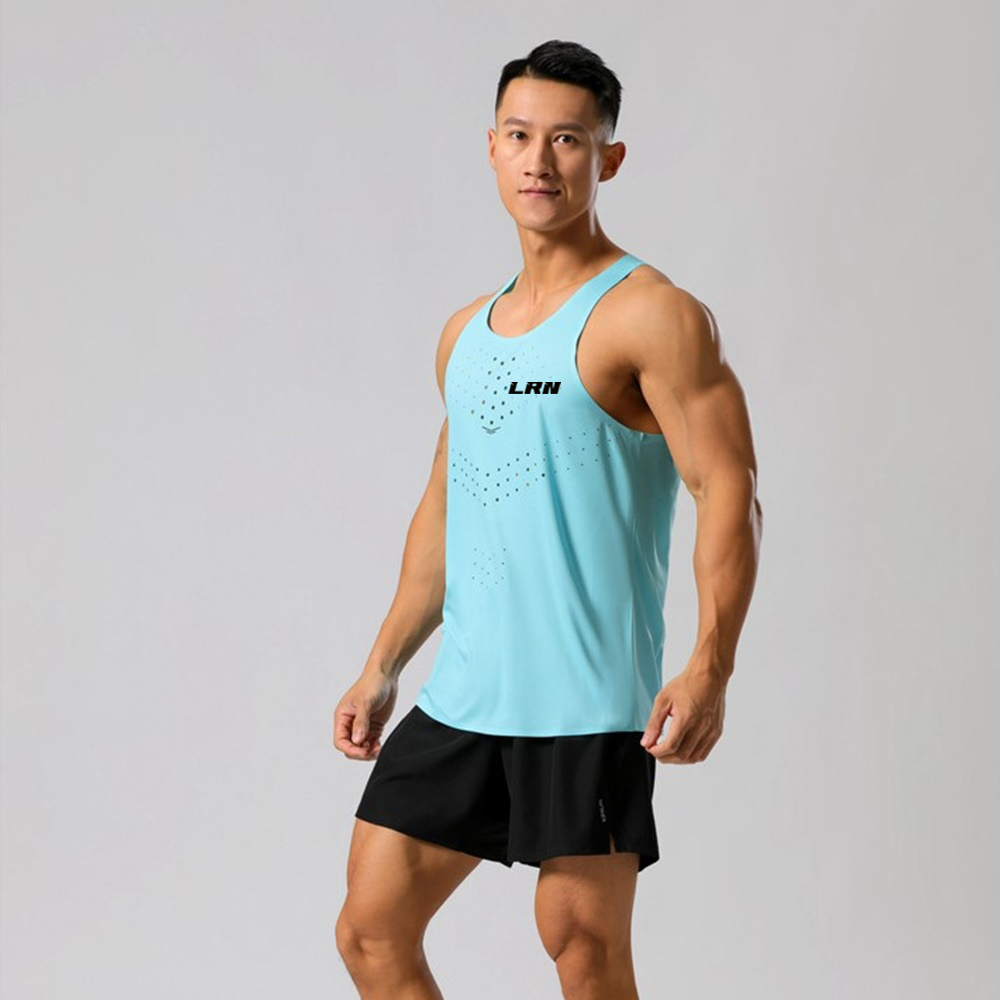 เสื้อกล้ามวิ่ง ชาย หญิง คอกลมน้ำหนักเบา 90 กรัม ใส่สบาย ใยผ้าคุณภาพสูง ไม่อมเหงื่อแห้งเร็ว (S30)