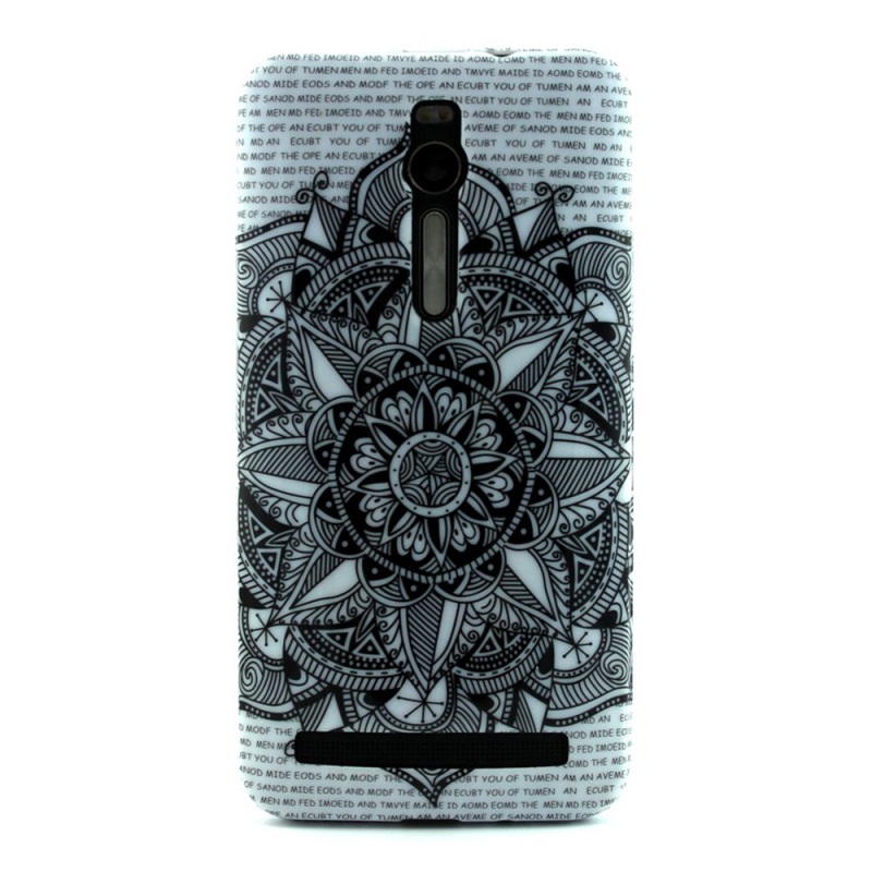 เคส Asus Zenfone 2 ZE551ML ZE550ML เคสฝาหลัง TPU นิ่มบิดงอได้ พิมพ์ลายสวยงาม