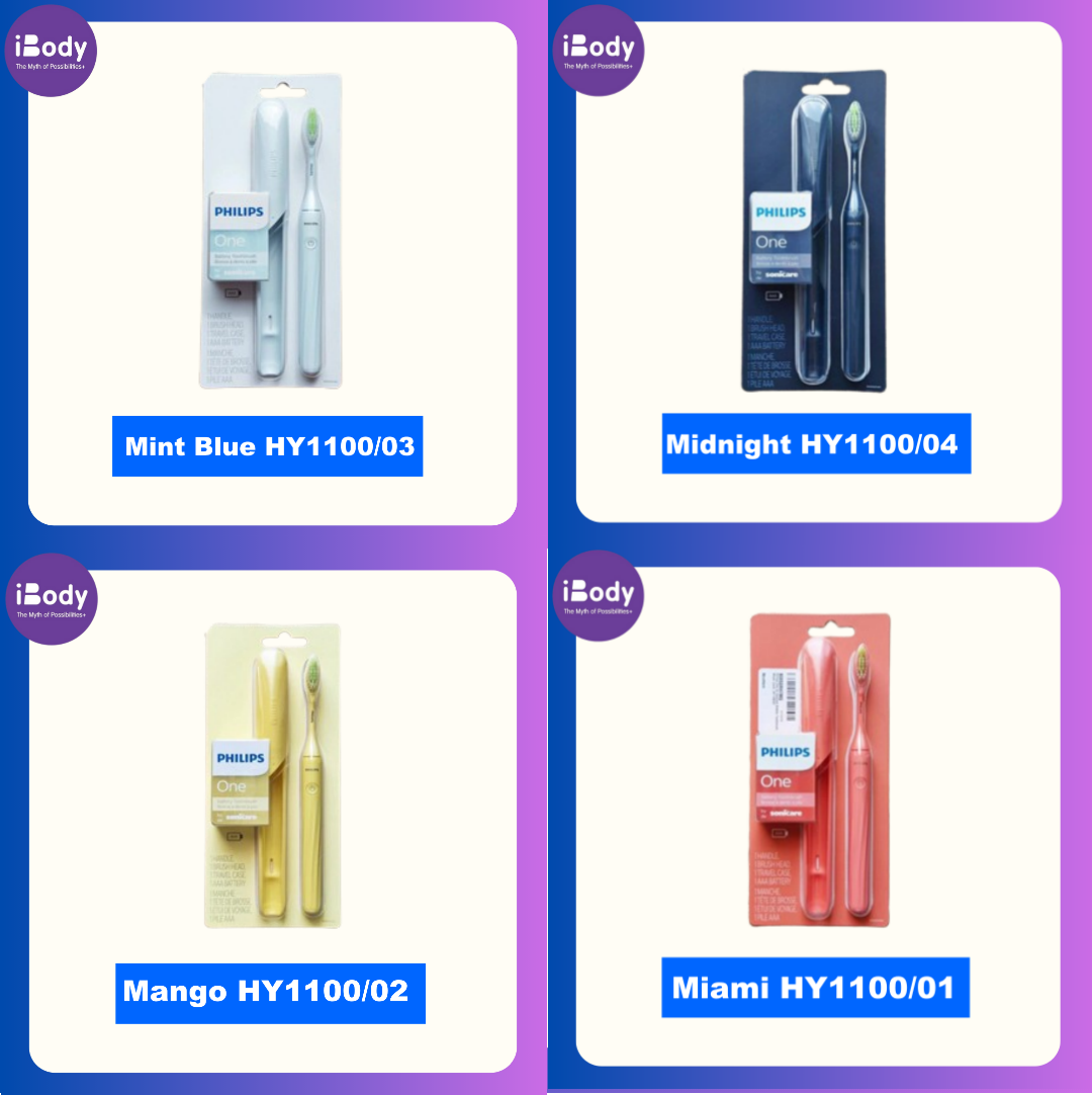 Philips One by Sonicare Battery Toothbrush HY1100 แปรงสีฟัน แบตเตอรี่