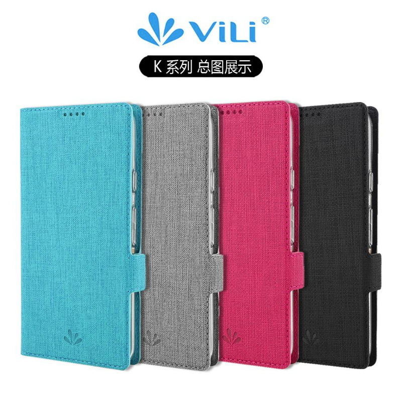 Case Samsung Galaxy S22+ 5G#เคสฝาพับหนัง PU VILI DMX Cross Texture Leather คุณภาพดี