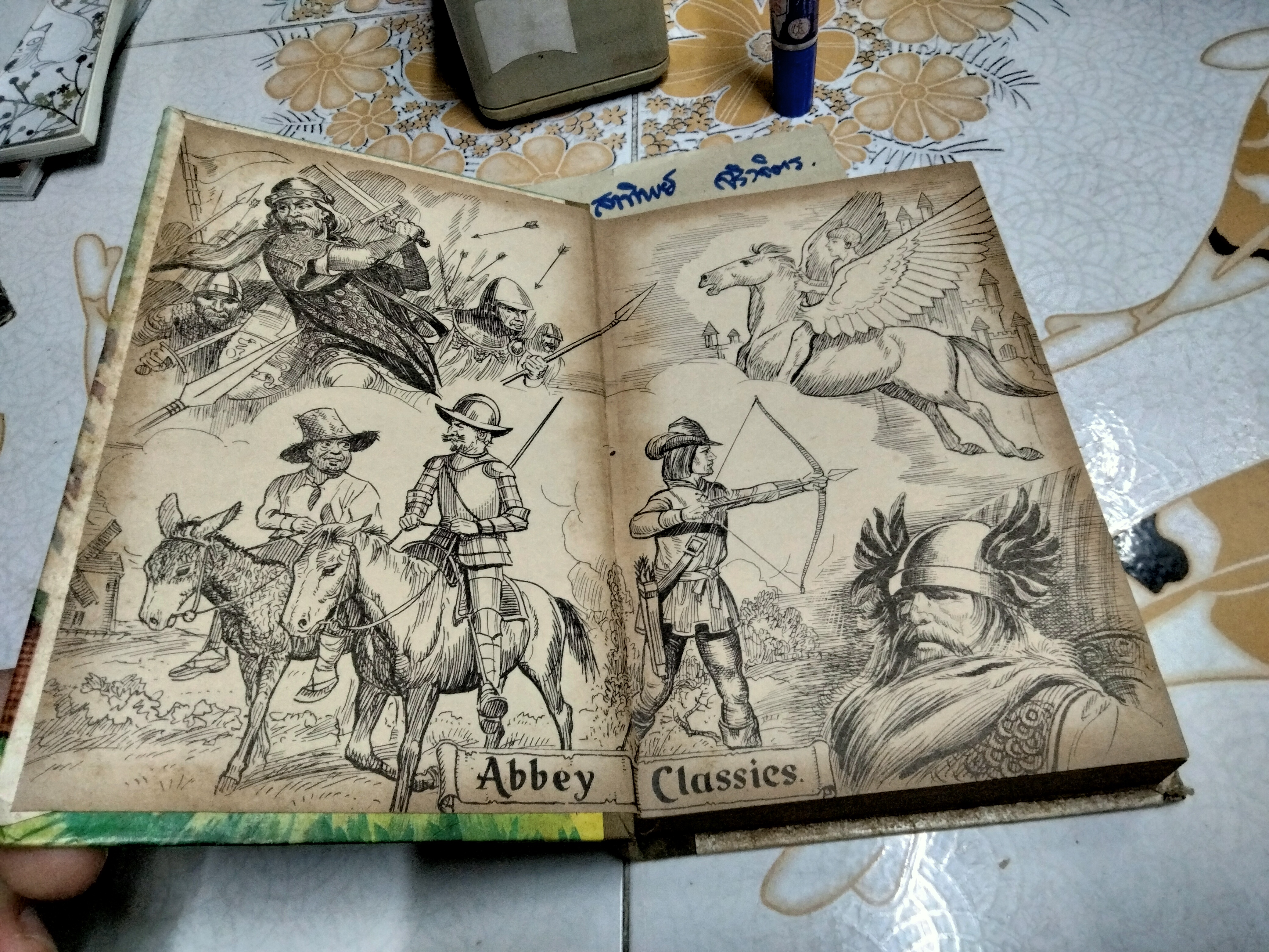 HEIDI โดย JOHANNA SPYRI - ABBEY CLASSICS, vintage