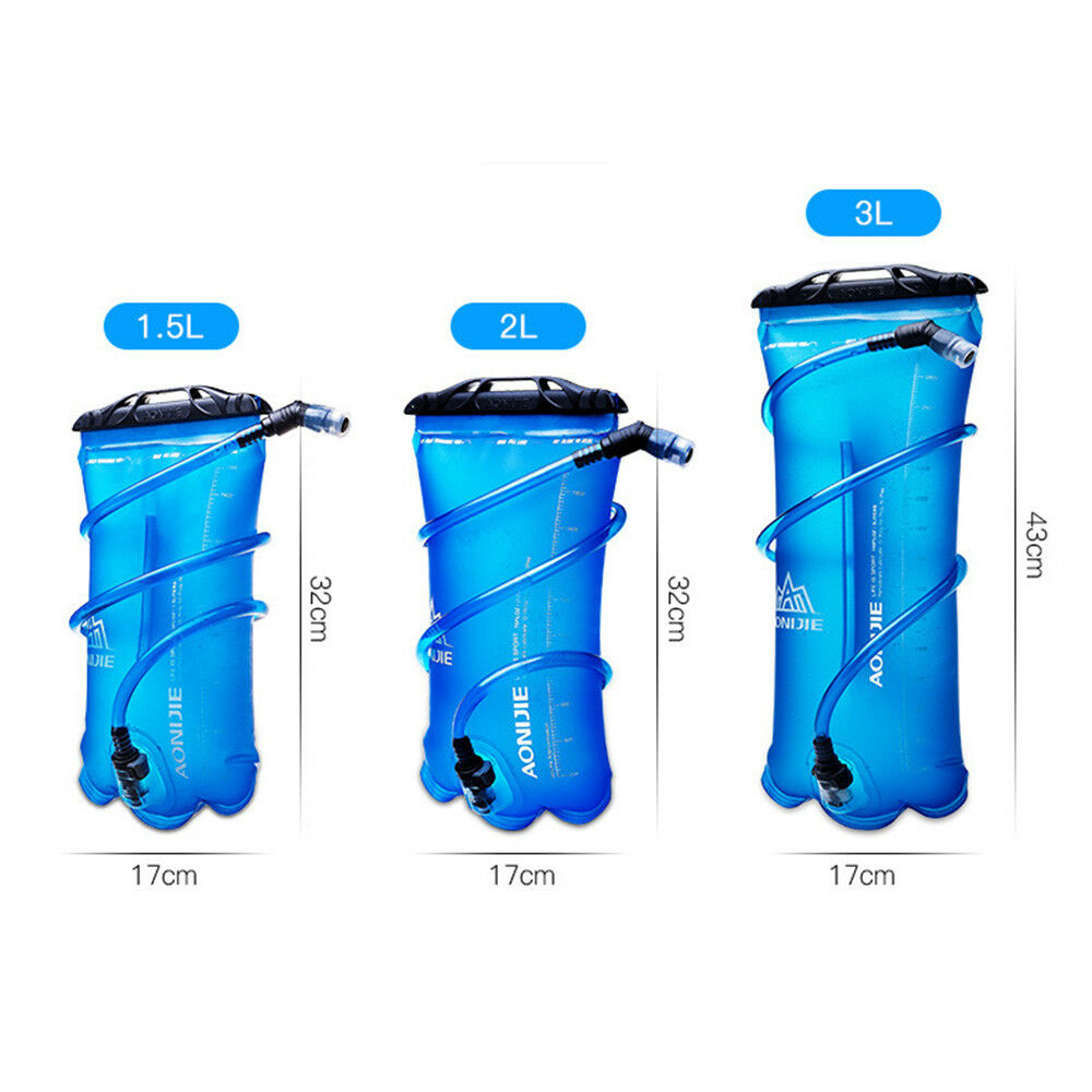 ถุงน้ำพกพา (สีฟ้า) ขนาด 1.5 ลิตร, 2 ลิตร TPU รุ่น SD16 (L08)