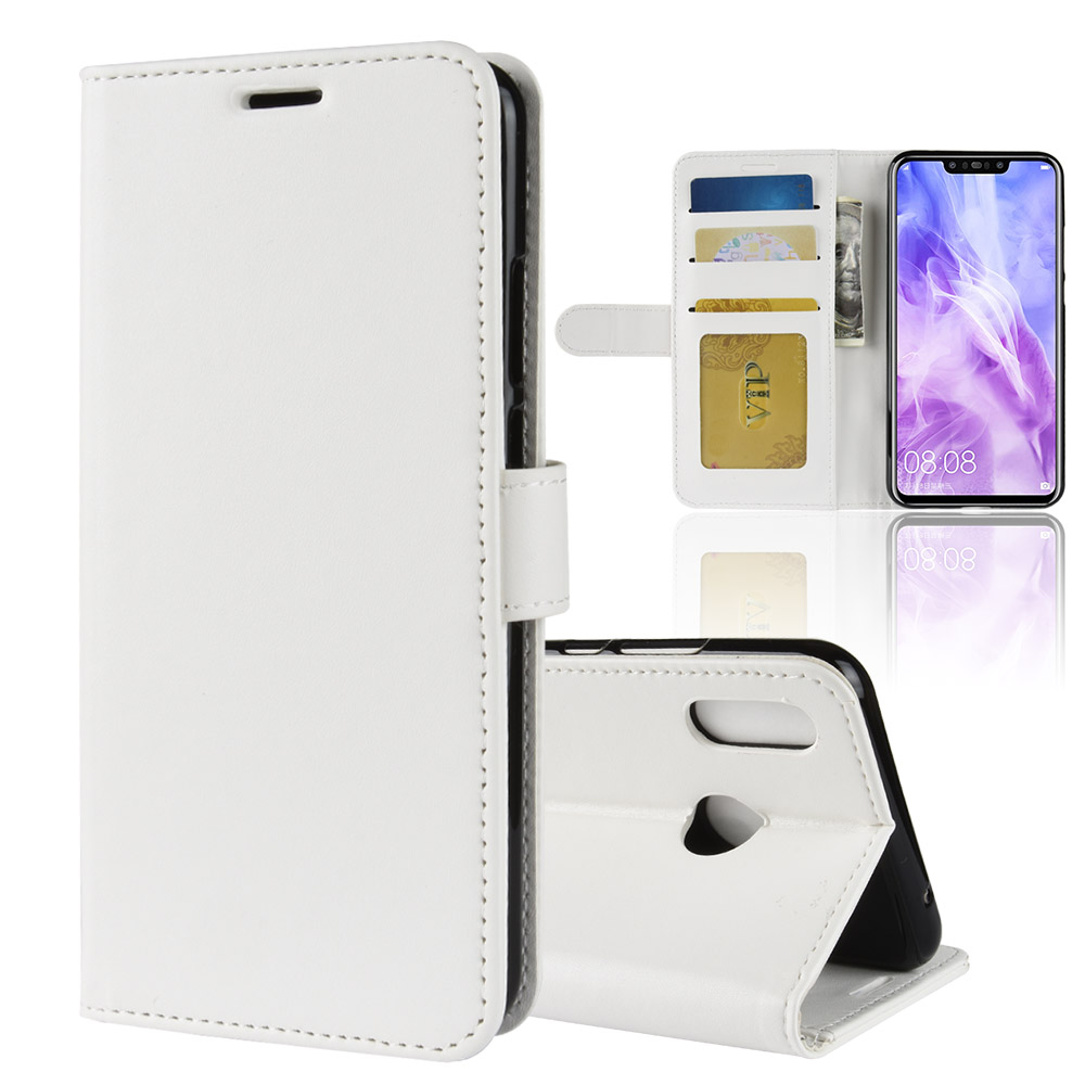 เคส Huawei nova 3i #เคสฝาพับหนัง PU ผิวหนังม้าสไตล์กระเป๋าสตางค์คุณภาพดีราคาถูก