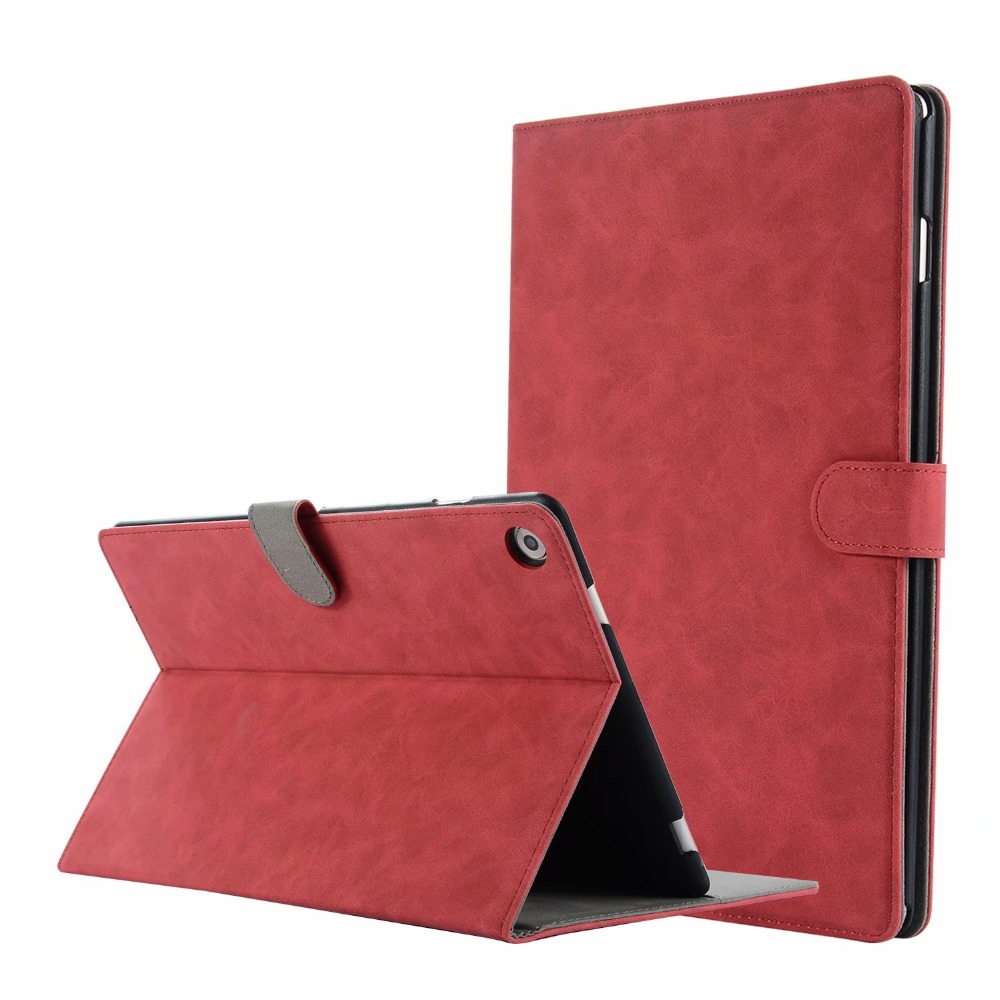 Case Huawei MediaPad M5 Pro 10.8 นิ้ว #เคสฝาพับหนัง PU สไตล์ Vintage