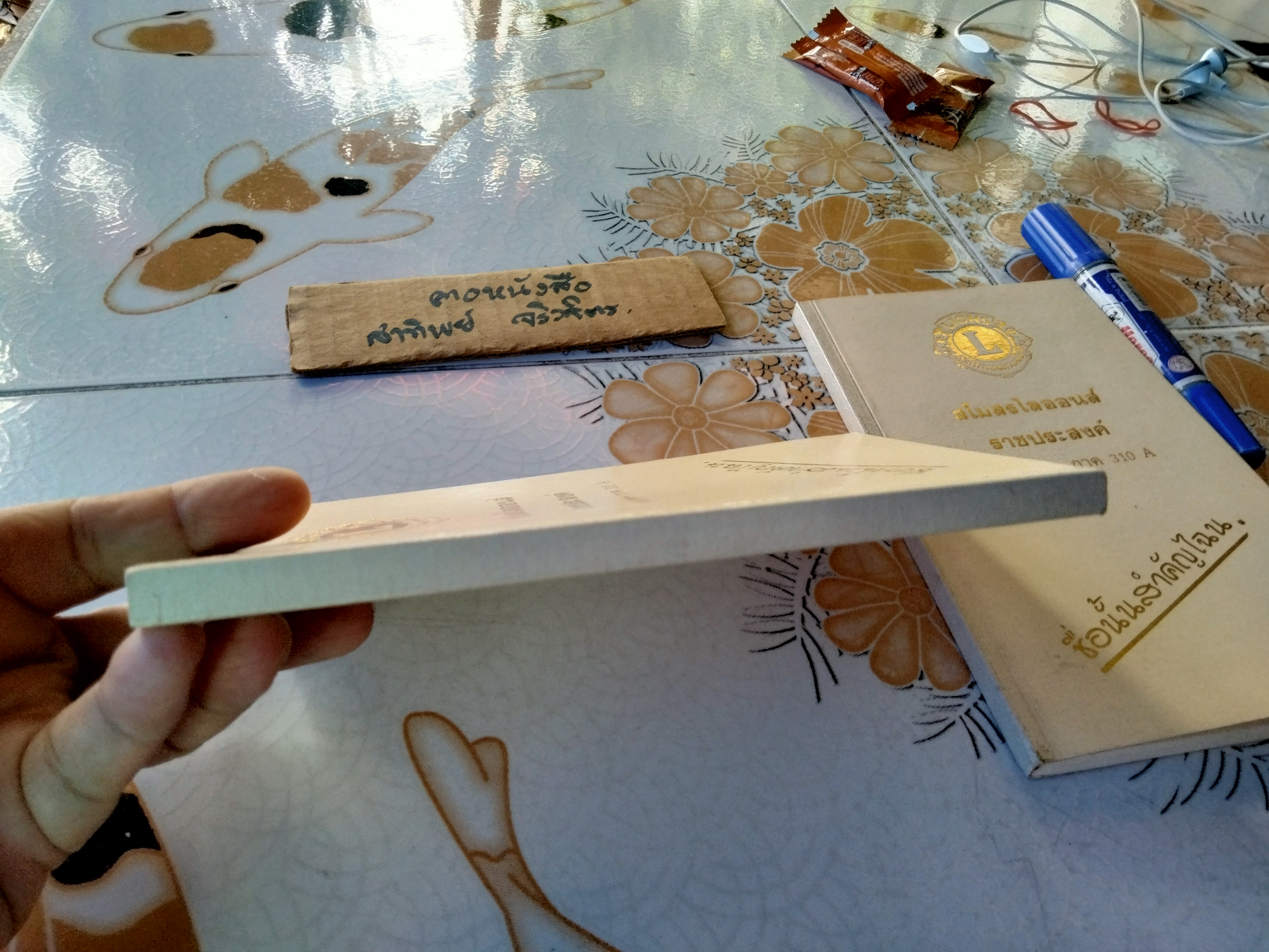 ชื่อนั้นสำคัญไฉน โดย อ. ประทีป อัครา จัดทำโดยสโมสรไลออนส์ ราชประสงค์ ช่วงหลังเป็น ไดอารี่ ปี 1994 **สินค้าหมด**