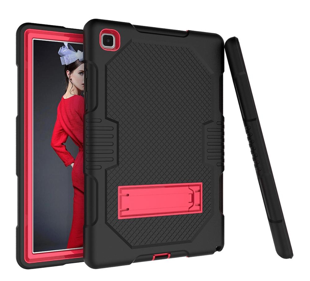 เคส Samsung Galaxy Tab A7 10.4" 2020 (T500,T505,T507) #เคสฝาหลังไฮบริด Shock Proof Tablet Hybrid Cover Kickstand