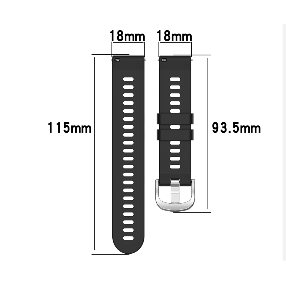 สายนาฬิกา Garmin Forerunner 18มม 255S / 255S Music/Venu 2S/vivomove 3S/vivoactive 4S (AA16)