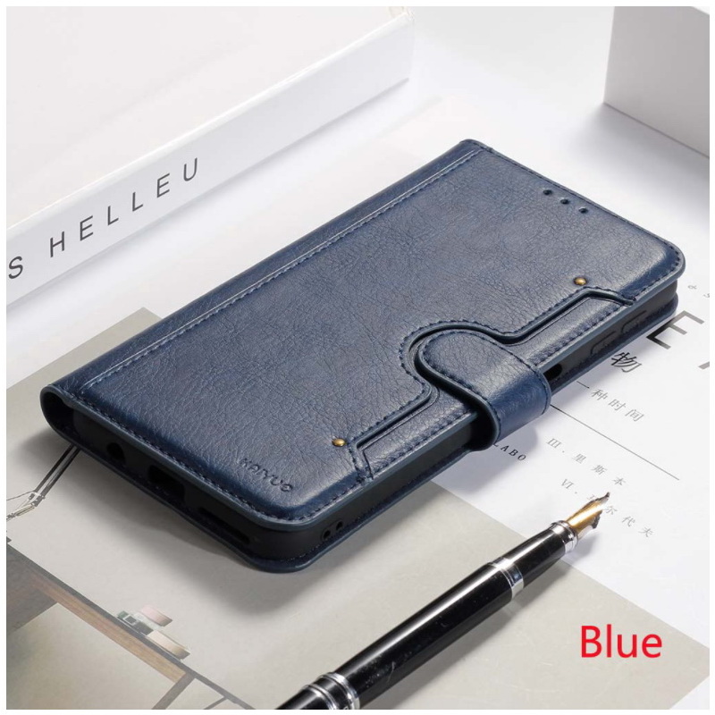 เคส Samsung Galaxy A51 (4G) #เคสฝาพับหนัง PU มีที่เสียบการ์ด Card Slots PU Leather Cover