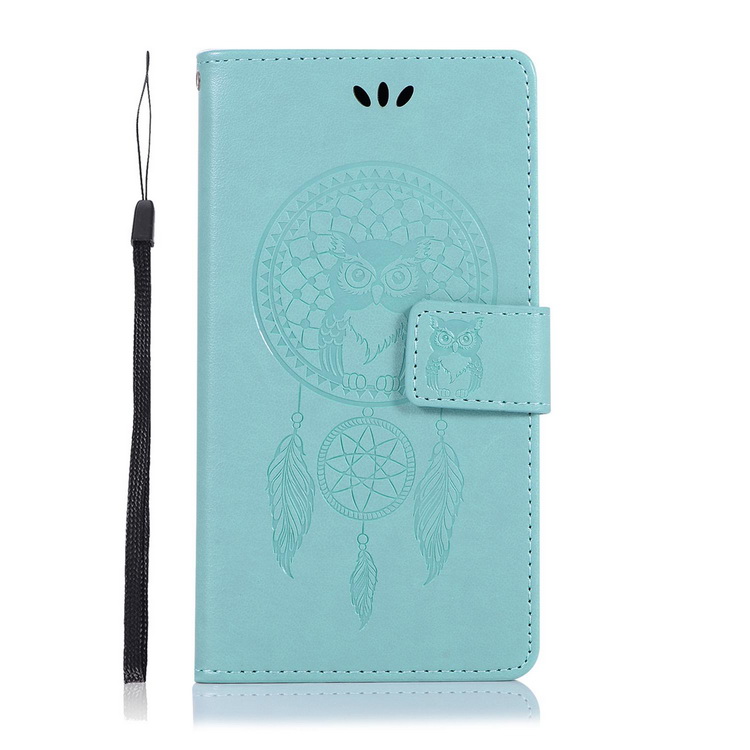 เคส Xiaomi Mi 11 #เคสฝาพับแบบกระเป๋าสตางค์ฝาพับหนัง PU ลายนกฮูก Imprint Owl Dream Catcher PU Leather