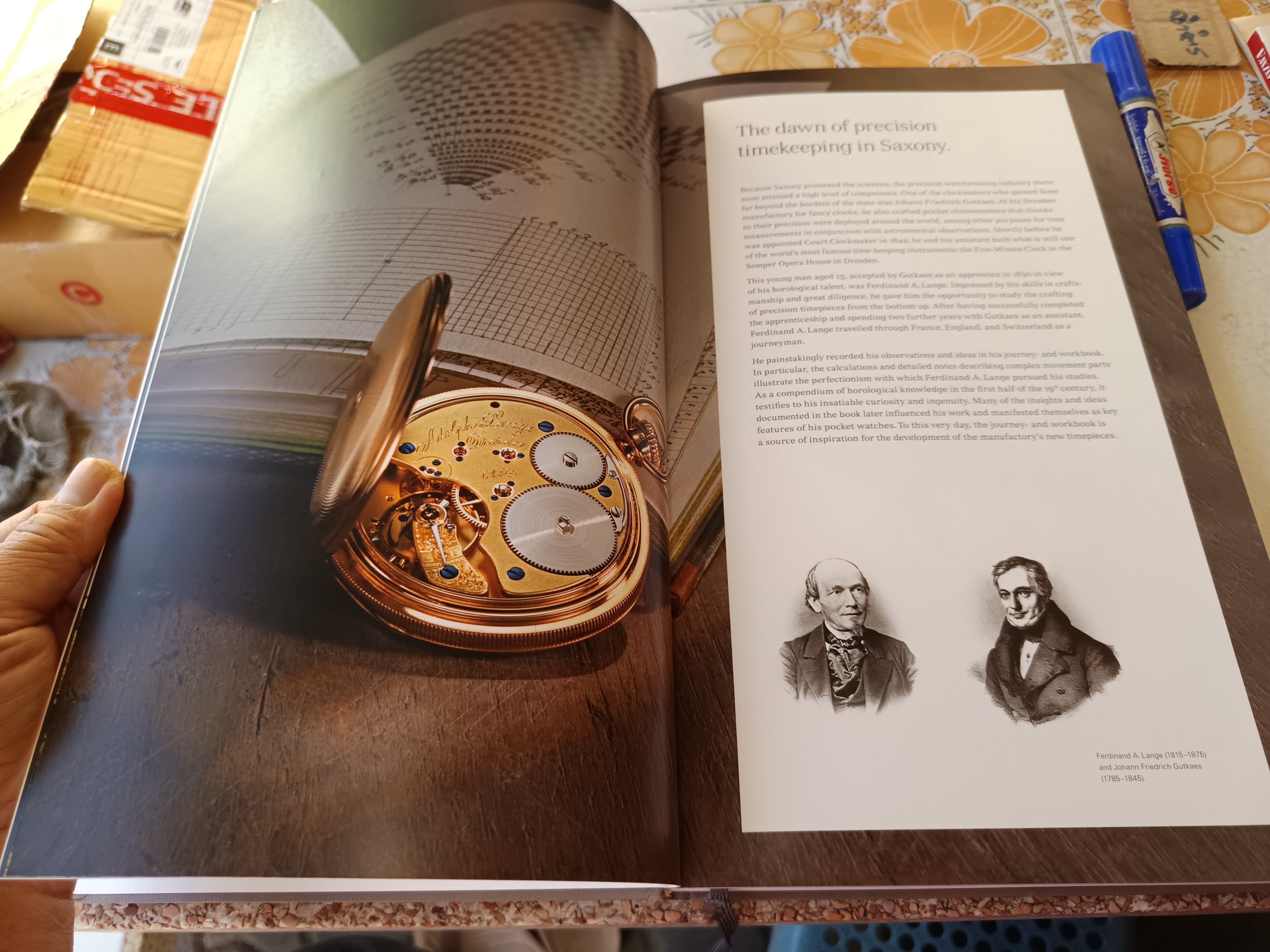 A Lange & Söhne Glashutte Edition 2014 แคตตาล็อกนาฬิกา Collectors HC Rare