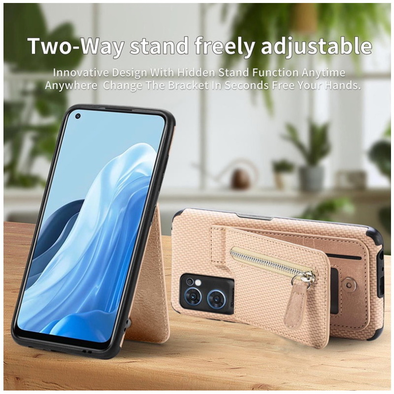 เคสOPPO A9 (2020)/A5 (2020) #เคสฝาหลังหนัง TPU+PU ขาตั้งพับได้มีมีซ่องซิบ (สินค้าตัวอย่างสินค้าจริงตรงตามรุ่น)
