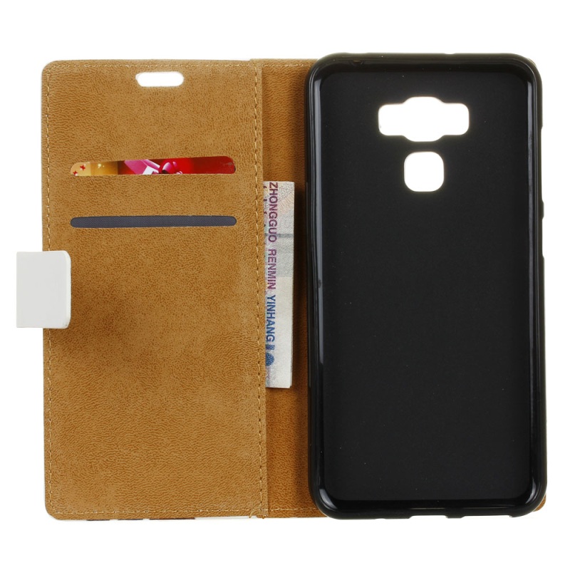 Case Asus Zenfone 3 Max ZC553KL เคสหนังฝาพับ สไตล์กระเป๋าสตางค์พิมพ์ลาย Patterned Leather Wallet Mobile Case