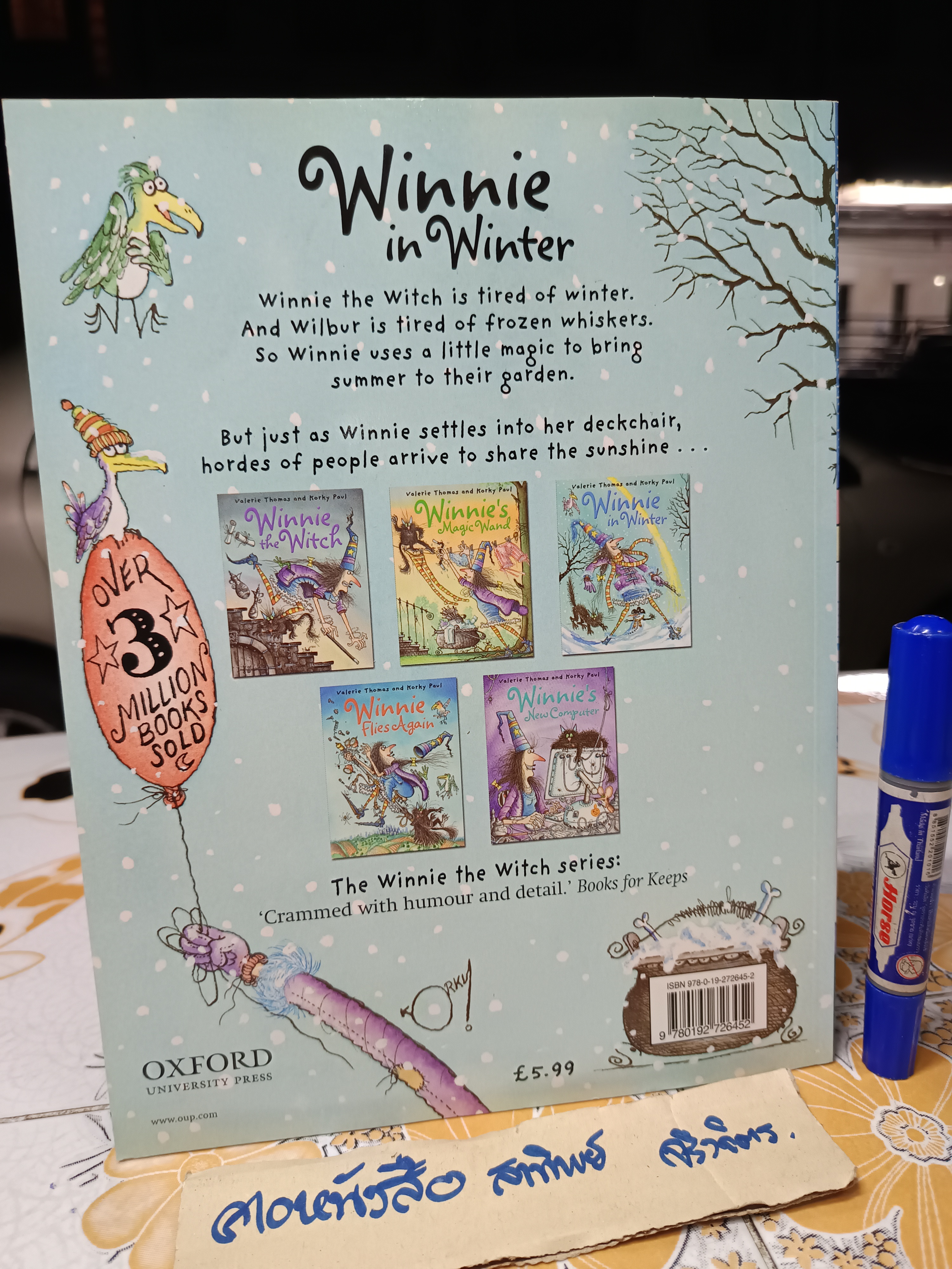 Winnie in Winter, Winnie the Witch Series