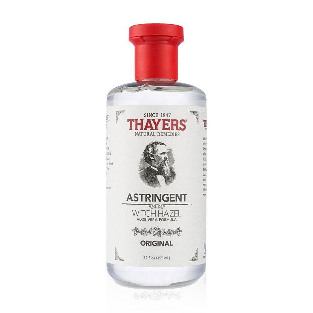 [ฉลากไทย] Thayers Astringent Witch Hazel Aloe Vera Formula Original 355ml. ผลิตภัณฑ์เช็ดทำความสะอาดใบหน้าไร้แอลกอฮอส์