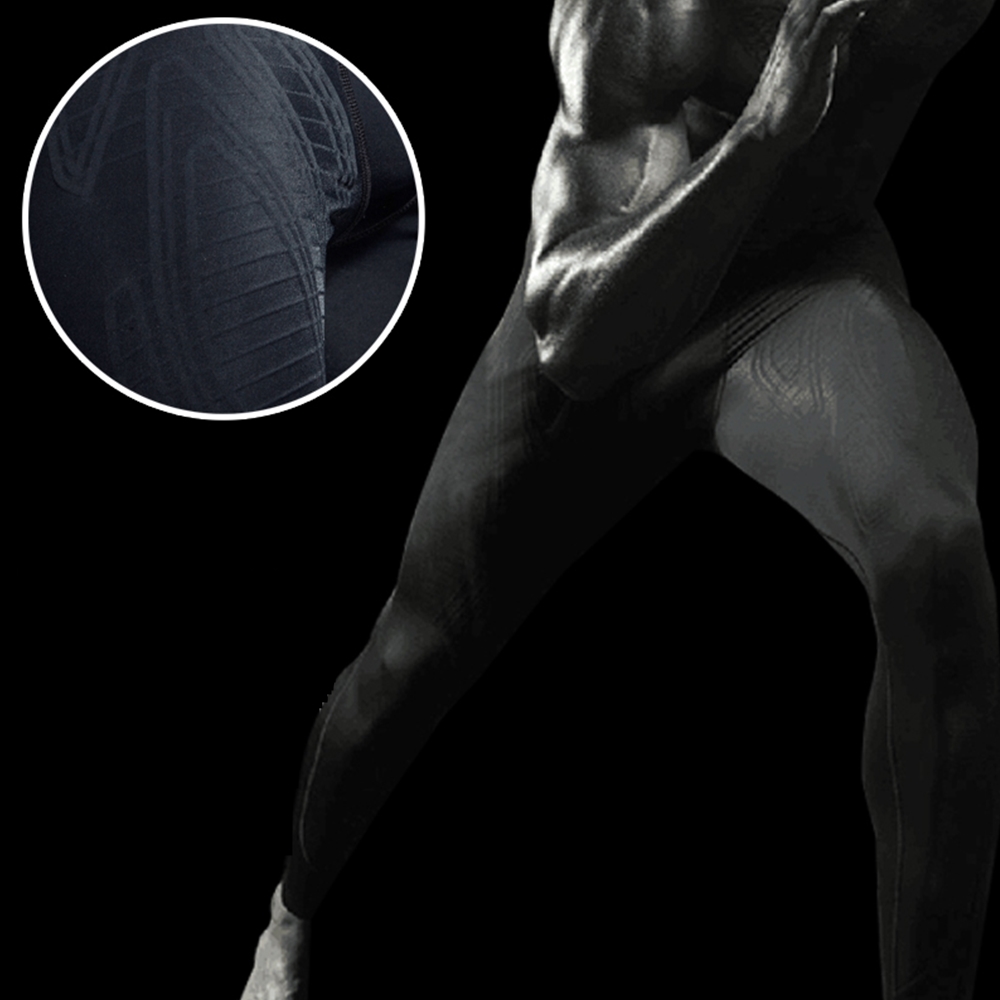 กางเกงรัดกล้ามเนื้อขายาว ผู้ชาย Running Compression Pants Tights Men Sports EVS(F11)