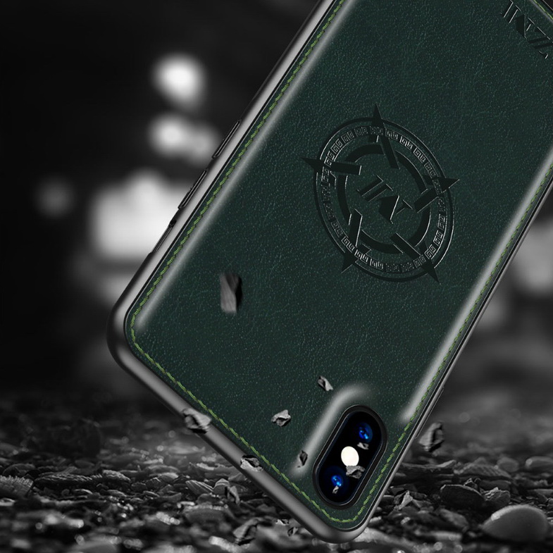 เคส Huawei Mate 30 Pro #เคสฝาหลัง TPU เคลือบหนัง PU Crazy Horse Leather Coated PC + TPU Hybrid