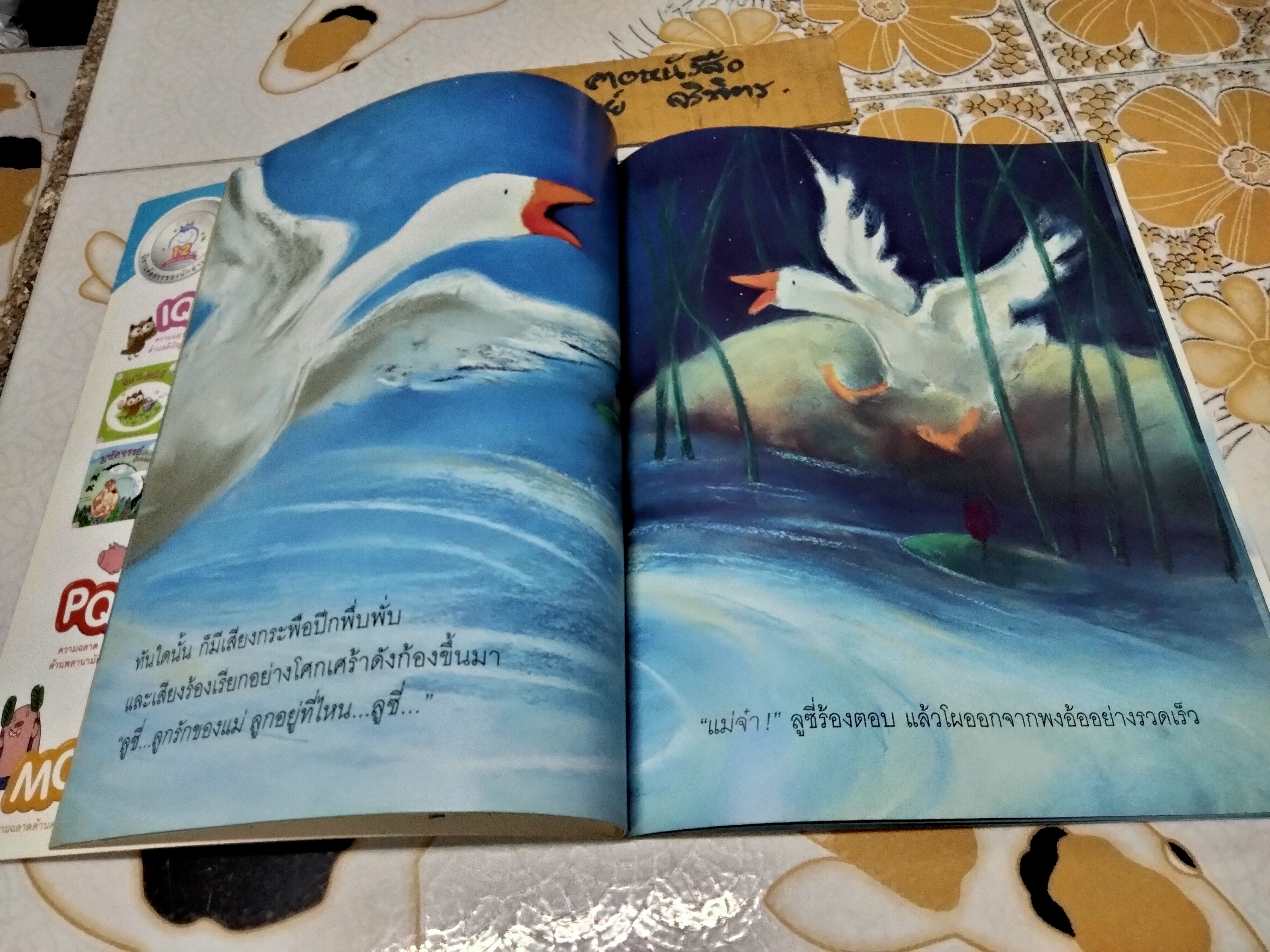 ห่านน้อยลูซี่ - มาร์กาเรต ไวลด์ เขียน ภาพโดย แอนน์ เจมส์ , น้านกฮูก แปล