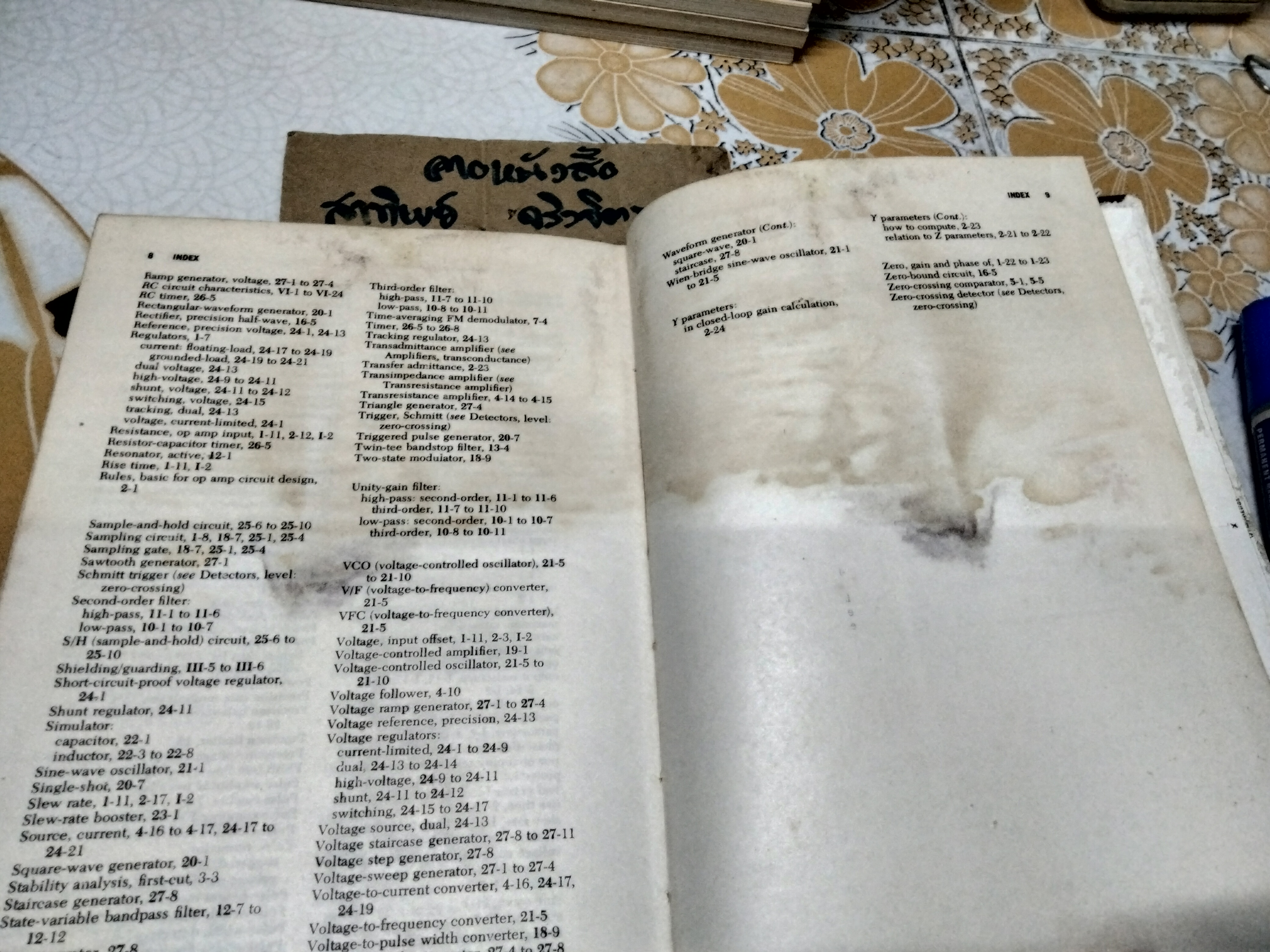 Handbook of Operational Amplifier Circuit Design by Stout, David F., Kaufman, Milton(1976) Hardcover **หนังสือโดนน้ำ **สินค้าหมด**