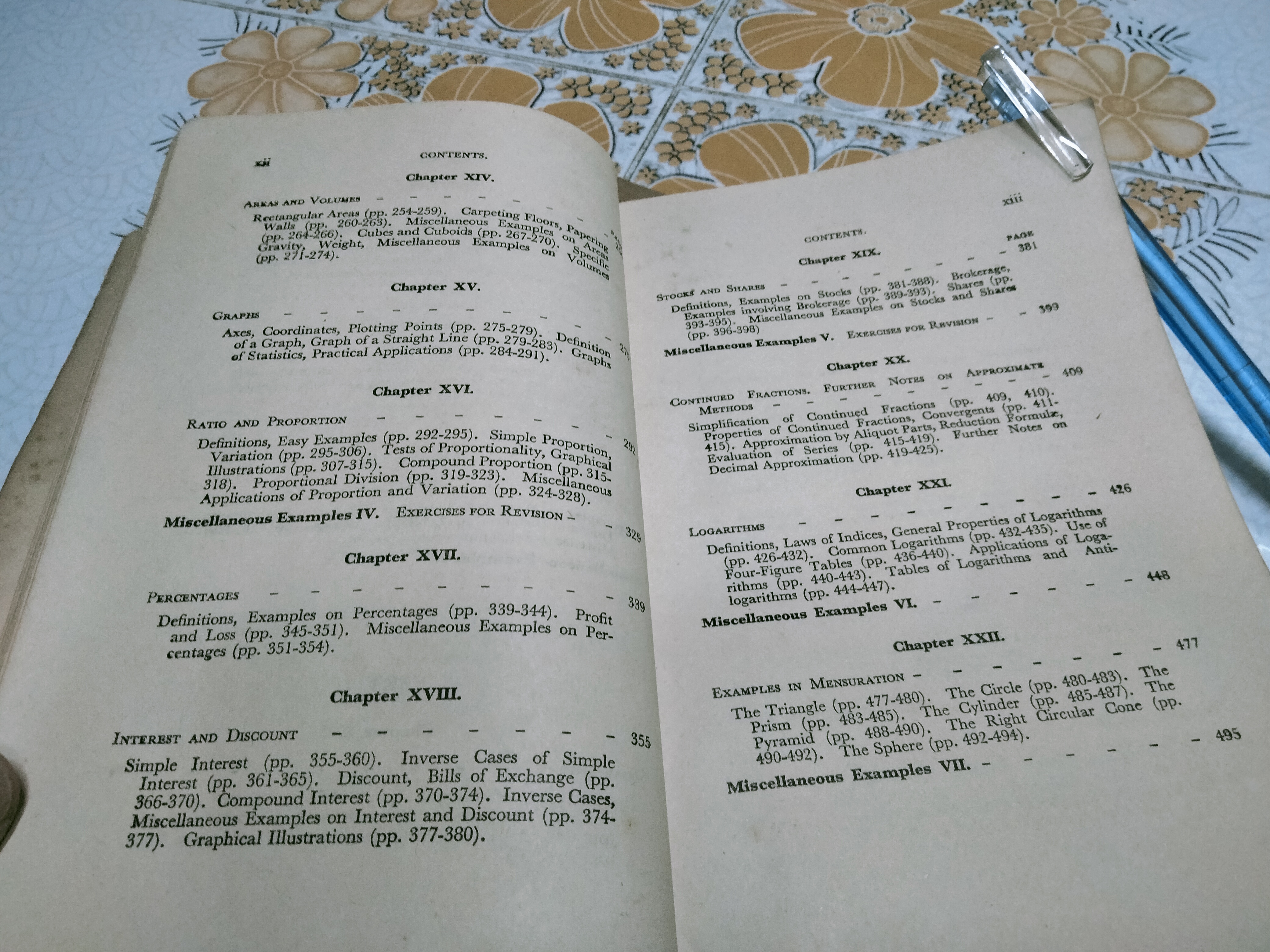 A SCHOOL ARITHMETIC FOR INDIA BY HALL AND STEVENS (with answers) ปกแข็ง **สินค้าหมด**