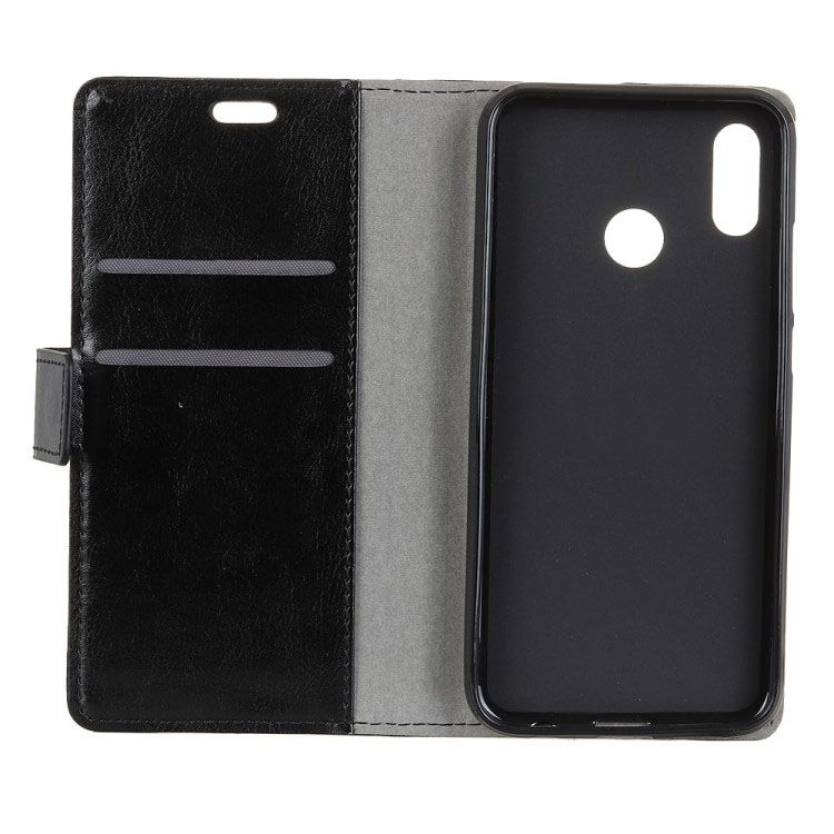 Case Huawei Y9 (2019) #เคสฝาพับรูปแบบกระเป๋าสตางค์หนัง PU มีช่องเสียบบัตร