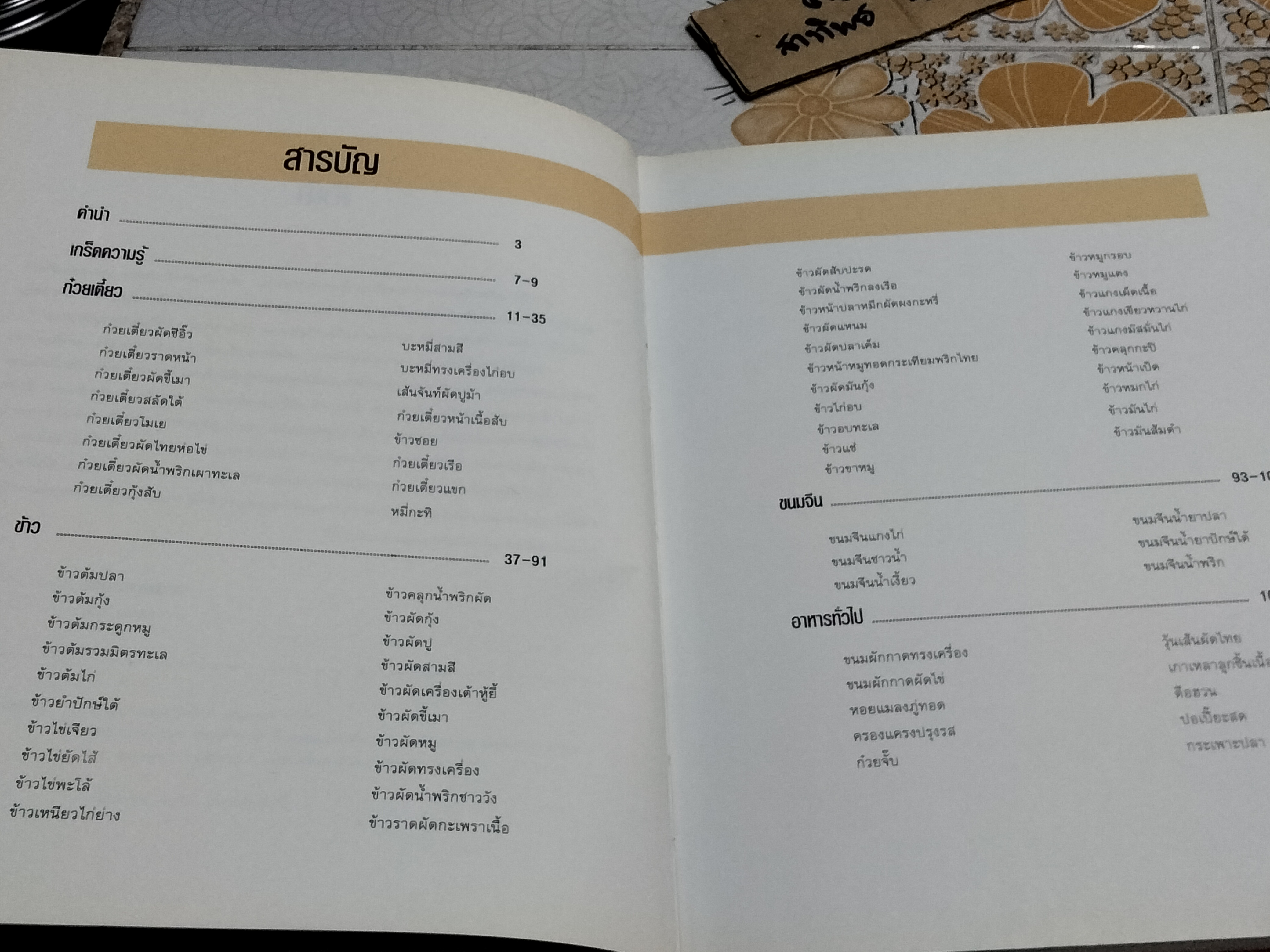 อาหารไทยจานเดียว โดย สถาบันอาหารตวงทิพย์ **สินค้าหมด**