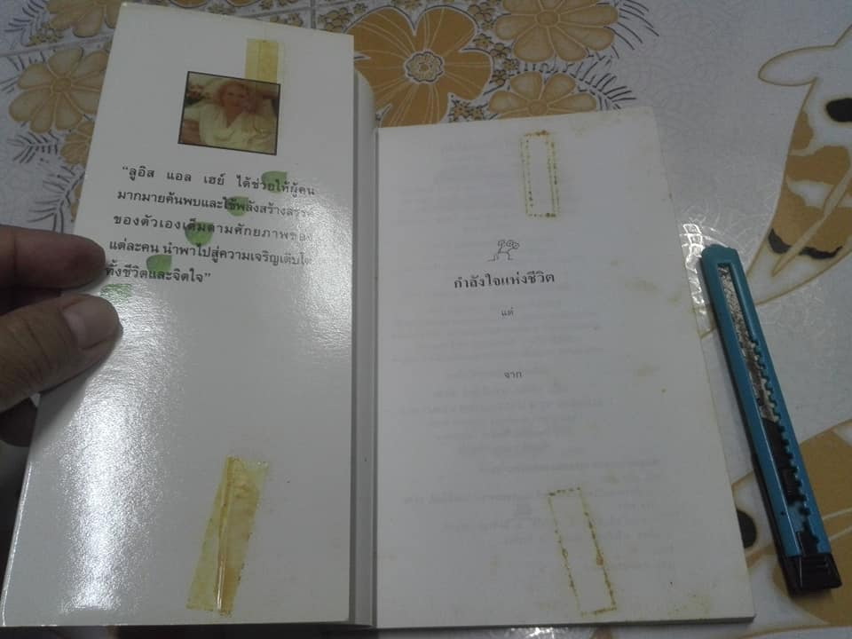 กำลังใจแห่งชีวิต (Empowering Women) ลูอิส แอล เฮย์ เขียน วลีพร หวังซื่อกุล แปล **สินค้าหมด**