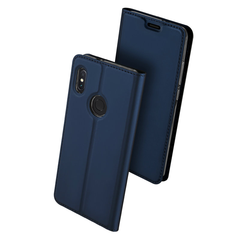 เคส Xiaomi Mi A2 Lite #เคสฝาพับ Skin Pro Series Card Holder Stand Leather คุณภาพดีราคาเบาๆสบายกระเป๋า
