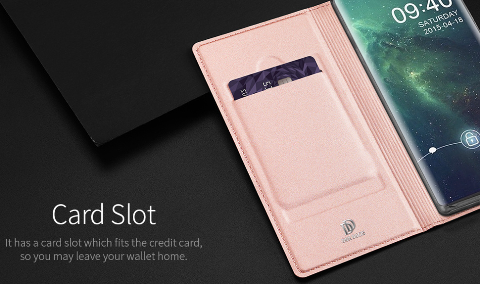 Case Huawei Mate 30 Pro #เคสฝาพับหนัง PU DUX DUCIS Skin Pro Series Auto-absorbed PU Leather คุณภาพดี