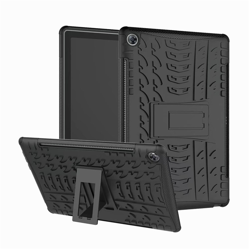 Case Huawei MediaPad M5 Pro 10.8 นิ้ว #เคสฝาหลัง Kickstand PC + TPU Hybrid กันกระแทก