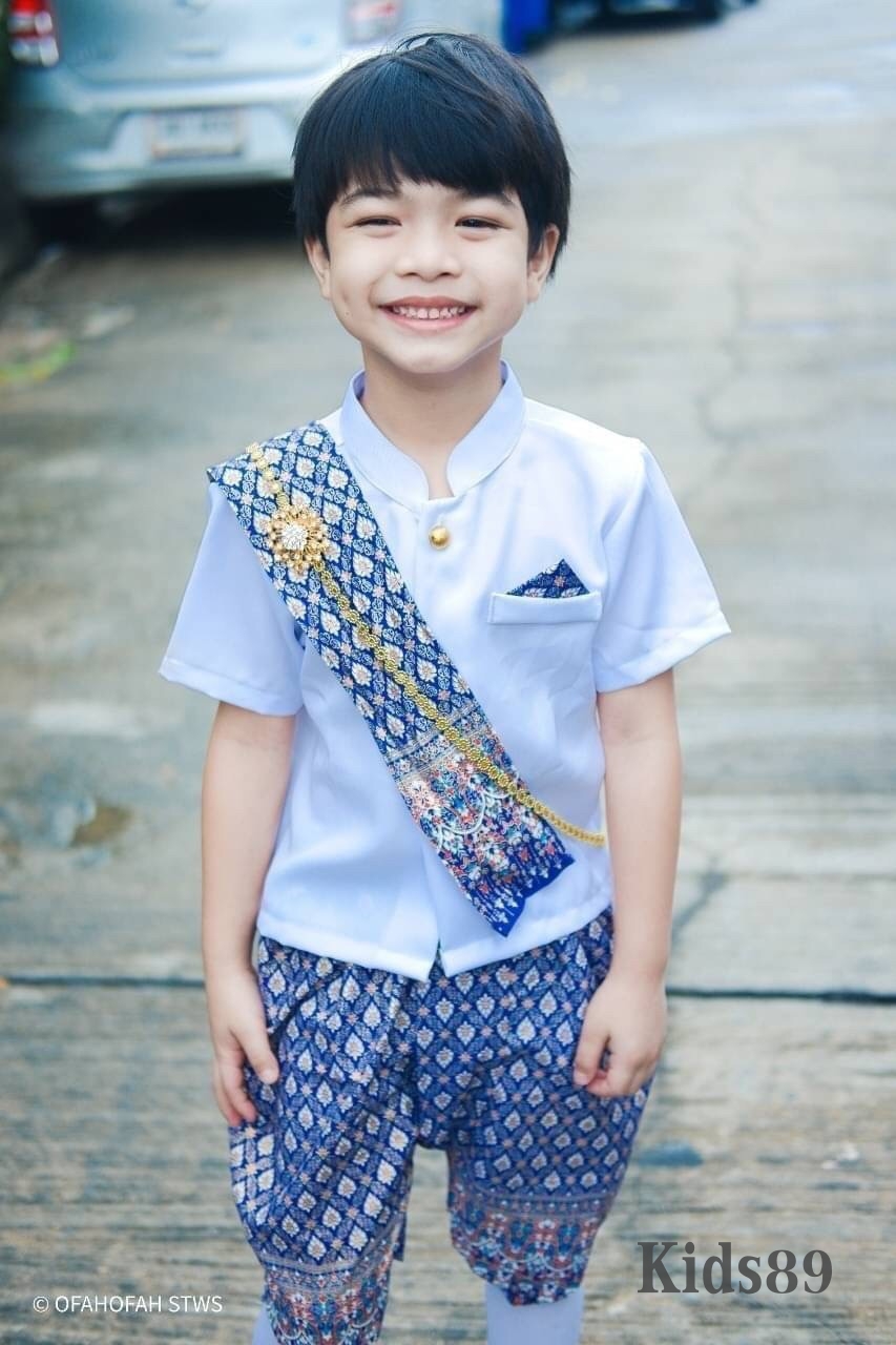 ชุดไทยเด็กชาย set3ชิ้น
