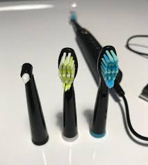 Fairywill® Sonic Electric Toothbrush, 5 Optional Modes with 3 Brush Heads รุ่น FW-507 Black แปรงสีฟันไฟฟ้าชาร์จไฟได้ โหมดปรับ 5 โหมด หัวแปรง 3 ชิ้น